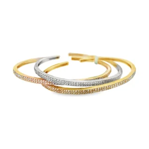 Diamond Pavé Cuff Bangle