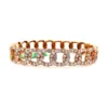Diamond Link Bangle Bracelet