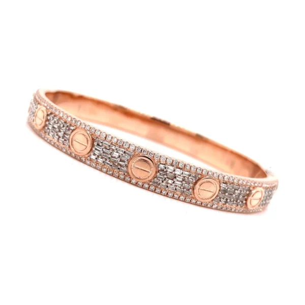 Diamond Pave Bangle Bracelet