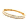 Baguette Diamond Bangle Bracelet
