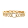 Cuban Link Diamond Bangle