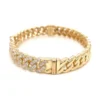 Cuban Link Diamond Bangle