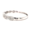 Pave Diamond Oval Bangle