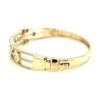 Bezel Diamond Bangle Bracelet