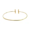 Diamond Bar Open Bangle