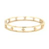 Floral Diamond Bangle Bracelet