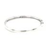 Diamond Station Bangle Bracelet