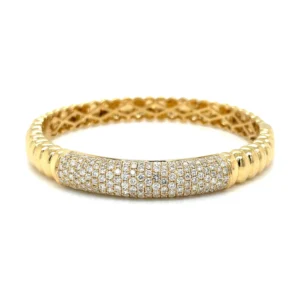 Pavé Diamond Bangle Bracelet