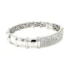 Pave Diamond Bangle Bracelet