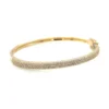 Pave Diamond Bangle Bracelet