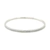 Flexible Diamond Bangle Bracelet