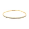 Flexible Diamond Bangle Bracelet