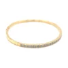 Flexible Diamond Bangle Bracelet