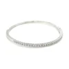 Flexible Diamond Bangle Bracelet