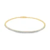 Flexible Diamond Bangle Bracelet