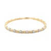 Flexible Diamond Bangle Bracelet