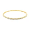 Diamond Flexible Bangle Bracelet