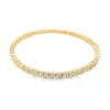 Diamond Flexible Bangle Bracelet
