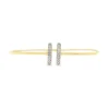 Double Bar Diamond Bangle