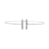 Diamond Bar Flexible Bangle