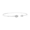 Diamond Evil Eye Bangle