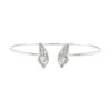 Butterfly Diamond Bangle Bracelet