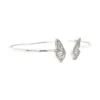 Butterfly Diamond Bangle Bracelet