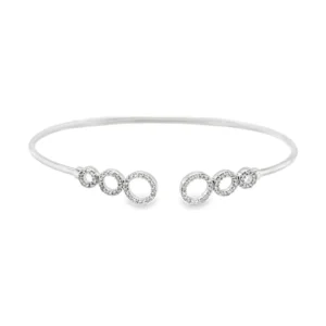 Circle Open Bangle Bracelet