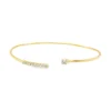 Flexible Diamond Cuff Bangle