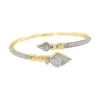 Diamond Arrow Bangle Bracelet