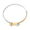 Diamond Bypass Bangle Bracelet