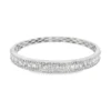 Baguette Diamond Bangle Bracelet
