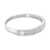 Baguette Diamond Bangle Bracelet