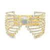 Multi Row Diamond Bangle