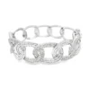Diamond Link Chain Bangle