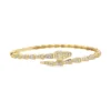 Snake Diamond Bangle Bracelet