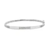 Diamond Station Bangle Bracelet