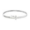 Diamond Station Bangle Bracelet
