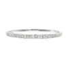 Emerald Cut Diamond Bangle