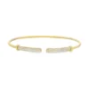 Diamond Flexible Bangle Bracelet