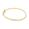 Cluster Diamond Open Bangle