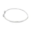 Clover Pear Diamond Bangle
