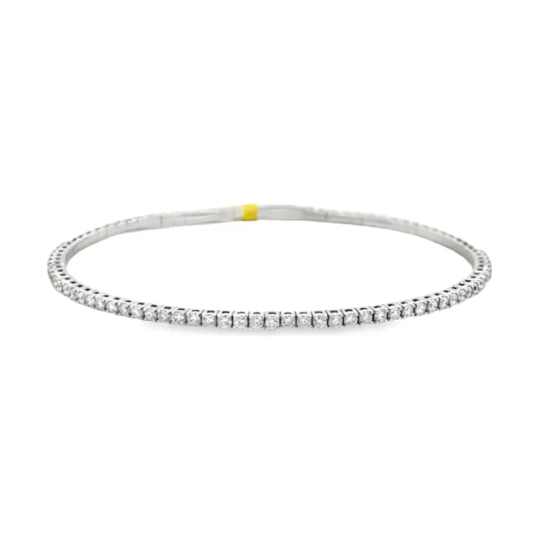 Diamond Tennis Bangle Bracelet