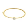 Solitaire Diamond Bangle Bracelet