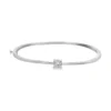 Solitaire Diamond Bangle Bracelet