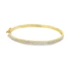 Pave Diamond Bangle Bracelet