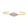 Evil Eye Diamond Bangle