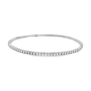 Diamond Tennis Bangle Bracelet