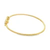 Diamond Flexible Bangle Bracelet