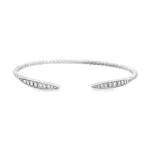 Diamond Open Bangle